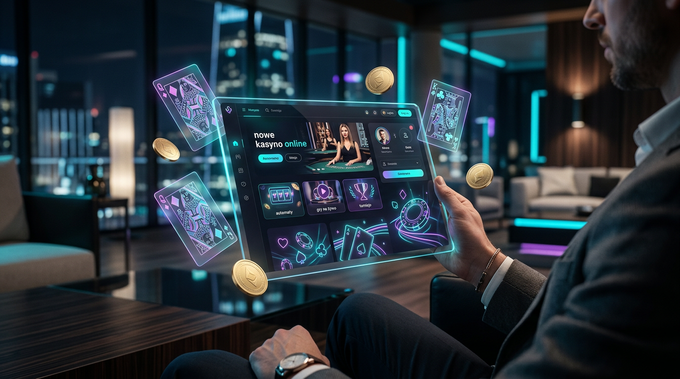 Nowoczesne kasyno online 2026 - wizualizacja trendów i technologii